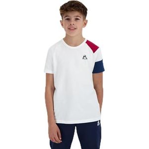 Le Coq Sportif - T-shirt - Wit - Katoen