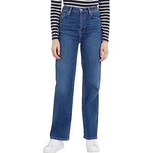 Tommy Hilfiger Relaxed Straight Hw Jane denim broek voor dames, Jane, 28W / 30L