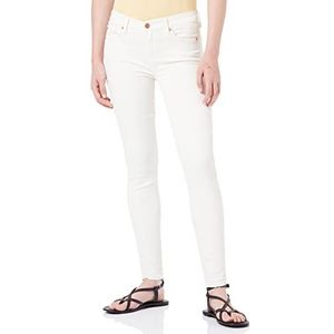 7 For All Mankind Dames The Crop Skinny Jeans, Elfenbein (Slim Illusion Color 0md), 24W x 27L