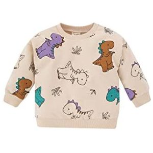 DeFacto Sweatshirt voor jongens, ecru, 2-3 jaar