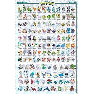 GB eye GBYDCO072 Pokémon Hoenn Maxi-poster 61 x 91,5 cm