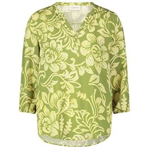 Cartooon Dames 8938/7150 blouse, groen/geel, 34, groen/geel, 34