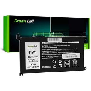 Green Cell YRDD6 1VX1H batterij voor Dell Inspiron 5493 5485 5491 5584 5593 5590 Vostro 5581 3491 laptop (3600mAh 11.4V zwart)