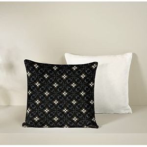Sierkussenhoes De Witte Lietaer Hero Jet Black 