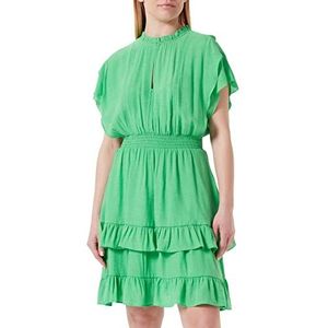 Scotch & Soda Gemakkelijke pasvorm mini-jurk voor dames, Bright Parakeet 5704, 36