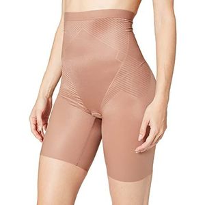 Spanx Dames ondergoed taille shapewear, café, standaard