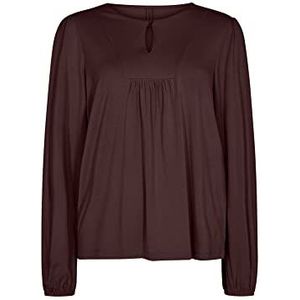 SOYACONCEPT Dames Sc-Marica Blouse, 8910 Coffee Bean, XS