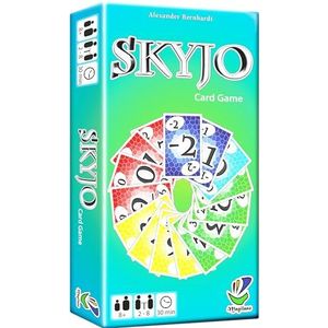 Swissgames-Spiele Skyjo - Het spannende kaartspel voor het hele gezin | 2-8 spelers | Vanaf 8 jaar en ouder