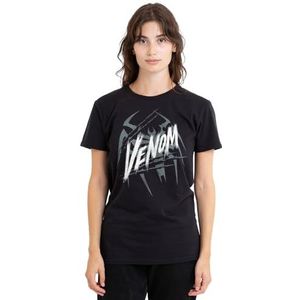 Spiderman Classic Gamerverse Venom Slasher dames T-shirt, zwart, groot, Zwart, L