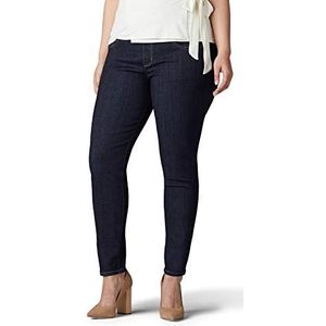 Lee Vrouwen Plus Size Sculpting Slim Fit Skinny Been Pull op Jean, Sluimeren, 50 NL/Plus lang