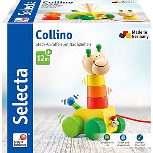 Selecta Spielzeug Trekfiguur Giraffe Collino 18 Cm Hout