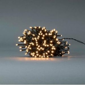 Nedis Decoratieve verlichting | snoer | 192 LED's | warm wit | 14,40 m | lichteffecten: 7 | binnen en buiten | werkt op batterijen