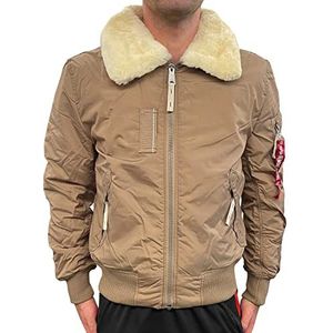 ALPHA INDUSTRIES Alpha Indutries Injector III Bomberjack voor heren, Taupe, S