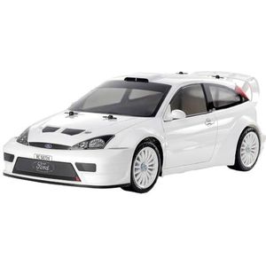 TAMIYA 47495 1:10 RC Ford Focus RS Custom TT-02 Painted - op afstand bestuurbare auto, voertuig, modelbouw, assemblage, hobby, RC kit, RC cadeau