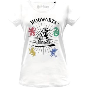 HARRY POTTER WOHAPOMTS330 T-shirt, wit, M dames