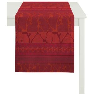 APELT Setare_45x140_30 tafelloper ""takken - ornamente"", rood