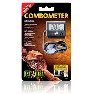 Exo PT2470 Terra Combometer, combinatie van thermometer en hygrometer, digitaal, met afstandsbediening