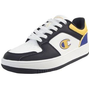 Champion Legacy-Rebound 2.0 Low B GS, sneakers, marineblauw/geel/koningsblauw (BS510), 39 EU, Marineblauw Geel Royal Blauw Bs510
