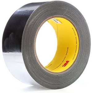 3M Aluminium glasweefsel tape, 363, 50,8 mm x 33 m, 0,2 mm, zilver (24 stuks)