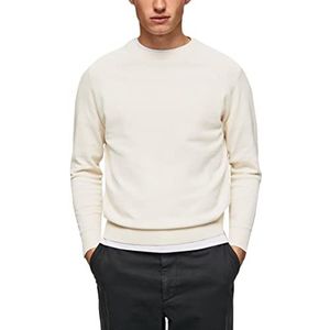 Pepe Jeans James Crew Sweater voor heren, Beige (Ivoor), XL