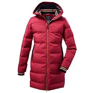 killtec Girl's Gewatteerd jack/outdoorjack met capuchon KOW 33 GRLS QLTD CT, mallow, 152, 37566-000