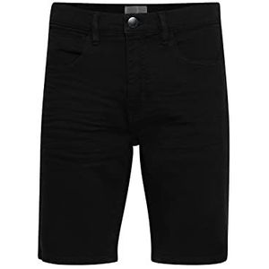 CASUAL FRIDAY CFRY Heren Jeans Korte Broek Denim Slim Fit 5-Pocket, Denim Black (200442), M