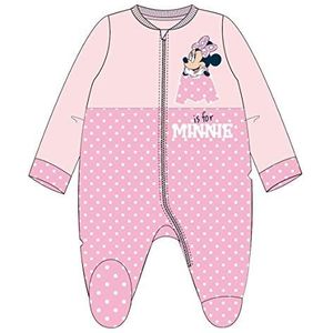 Artesania Babymeisjes Pijama Dormilón Coral Minnie tweedelige pyjama, Pink (Rosa C07), Eén maat