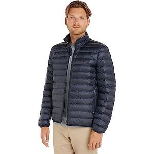 Tommy Hilfiger Opvouwbare ronde jas voor heren, woestijn hemel, L