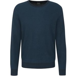 bugatti heren trui ronde hals, blauw, 4XL