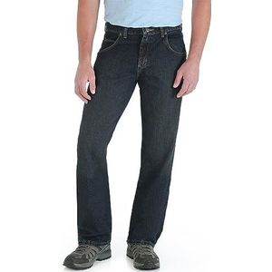 Wrangler Men's Rugged Wear Relaxed Straight Fit Jean,Blue,38x32