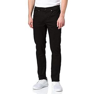 7 For All Mankind Heren Slimmy Tapered Luxe Performance Eco Rinse Black Jeans, zwart, 28W x 30L