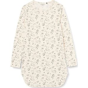Schiesser Nachthemd met lange mouwen voor meisjes, off-white, 164