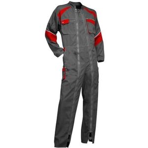 LMA Rapido 401221 Herenjumpsuit met 2 ritssluiting, tweekleurige jumpsuit