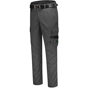 Tricorp 502701 Workwear Twill Rewear Werkbroek, 65% gerecycled polyester/35% biologisch katoen, 245 g/m², donkergrijs, maat 46