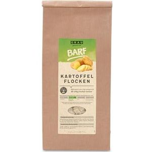GRAU - het origineel - Gedroogde groenten voor BARFen voor honden - Aardappelblokjes, 1 st. (1 x 500 g)