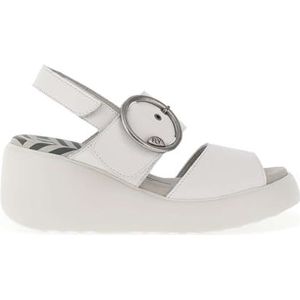 Fly London Dames DIGO939FLY Sandaal, Wit, 5 UK, Wit, 5 UK