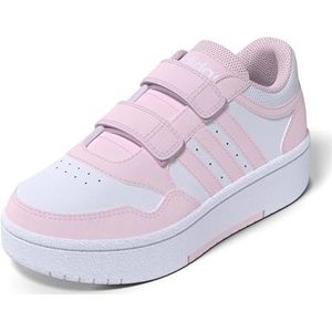 adidas Uniseks-Kind HOOPS 3.0 BOLD SHOES, Cloud white/clear pink/clear pink, 30 1/2 EU