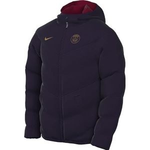 Nike Unisex Kids Jas Psg U Nsw Synthetische Fill Jkt, Blackened Blue/Team Red/Gold Suede, DV6164-498, M