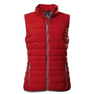 G.I.G.A. DX Women's Gewatteerd vest/functioneel vest in donzen look Sagany, modern red, 34, 39529-000