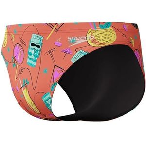 Speedo Heren Beachstar bedrukte slip van 5 cm | Statement Style | Flex Stof | Strandkleding Badmode (Pack van 1)