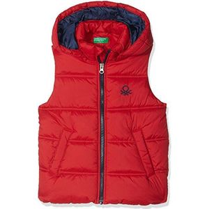 United Colors of Benetton Vest voor jongens, rood (Red 07C), 170 cm (13-14 jaar)