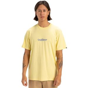 Quiksilver Fineline SS T-shirt voor heren, Popcorn, S