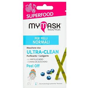 My Mask Superfood Maschera Viso Ultra Clean Peel Off 8 ml