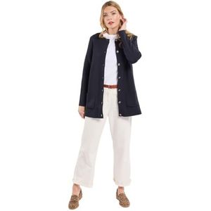 Armor-Lux - Lang Damesjack - Mellac - Wol/Acryl