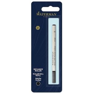 Waterman inktcartridge verpakking Navulset voor rollerbalpen 1 stuk Blister zwart