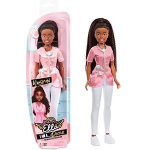 Aria 578062EUC MGA's Dream Ella I AM Fashion pop - Dokter - Verzamelbaar speelgoed voor kinderen - 29cm fashion pop met Stetoscoop - Incl. dokter uniform & schoenen. Vanaf 3+ jaar, Yasmin