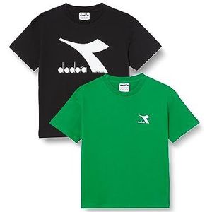 Diadora Ju.Double Pack T-Shirt SS Logo