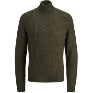 Jrebjosh Knit Roll Neck, Forest Night, S