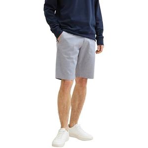 TOM TAILOR Denim Bermuda voor heren, 34884 - Navy White Dobby, S