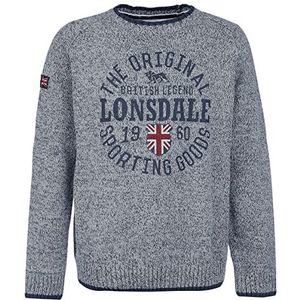 Lonsdale London Heren Borden Crewneck Sweatshirt Knit